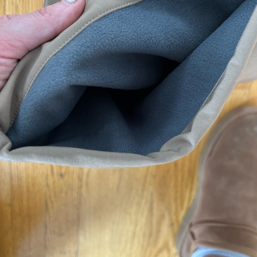 Hiking pants - waterproof and fleece lined pants with Flat Front Waistband - Picture 4 of 8